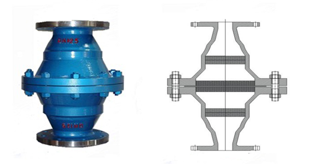 FPB天然氣阻火器結(jié)構(gòu)圖 FPB天然氣阻火器結(jié)構(gòu)圖